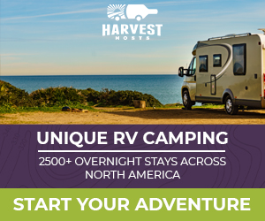 Harvest Hosts RV camping membership