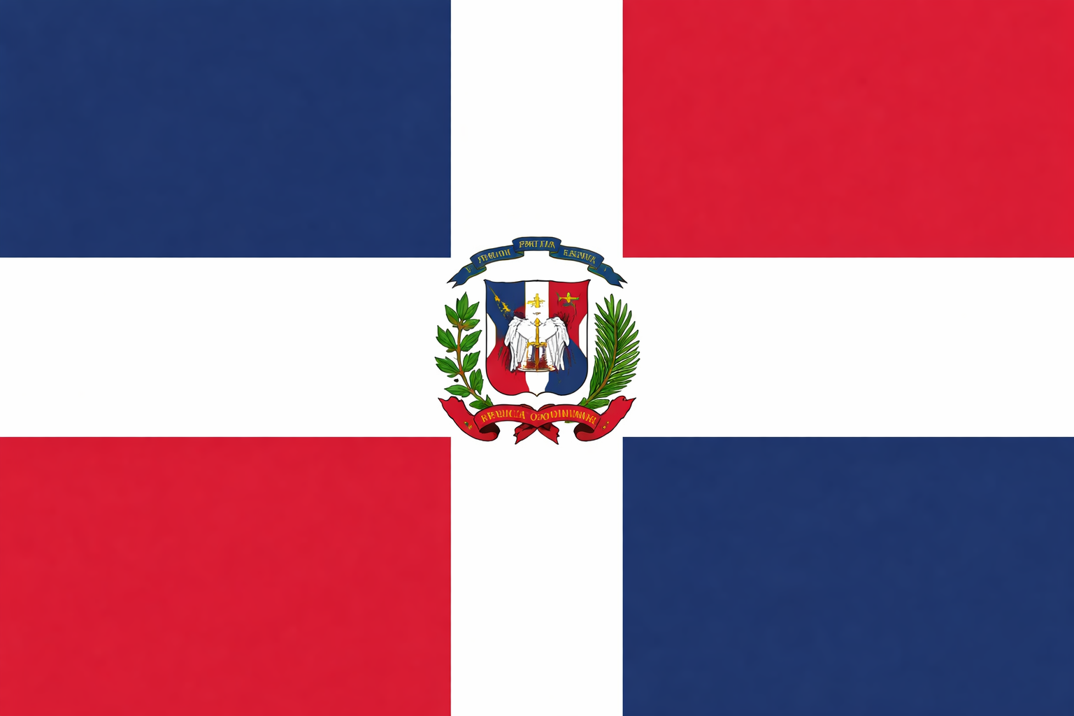 Flag of the Dominican Republic