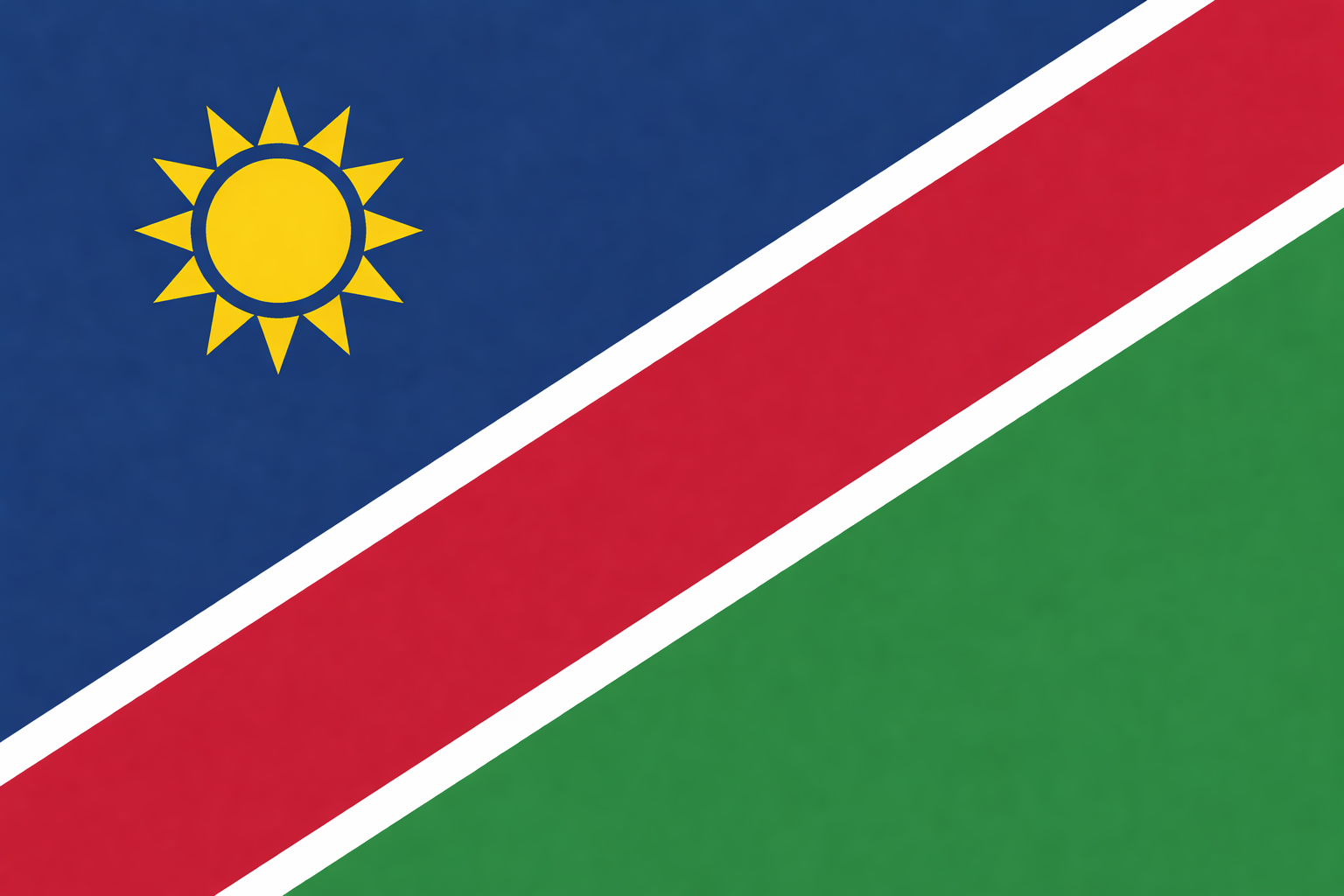 Flag of Namibia