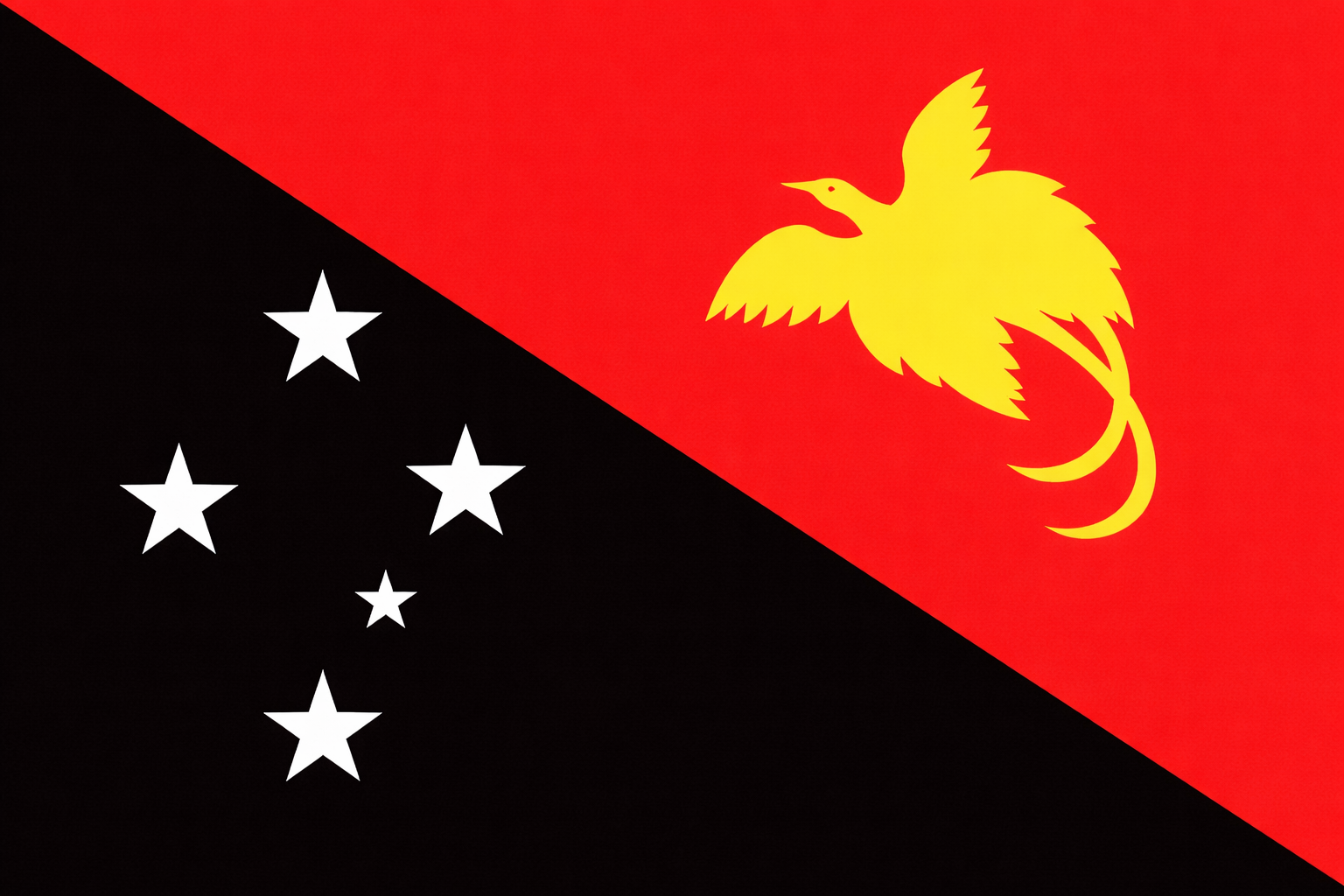 Flag of Papua New Guinea
