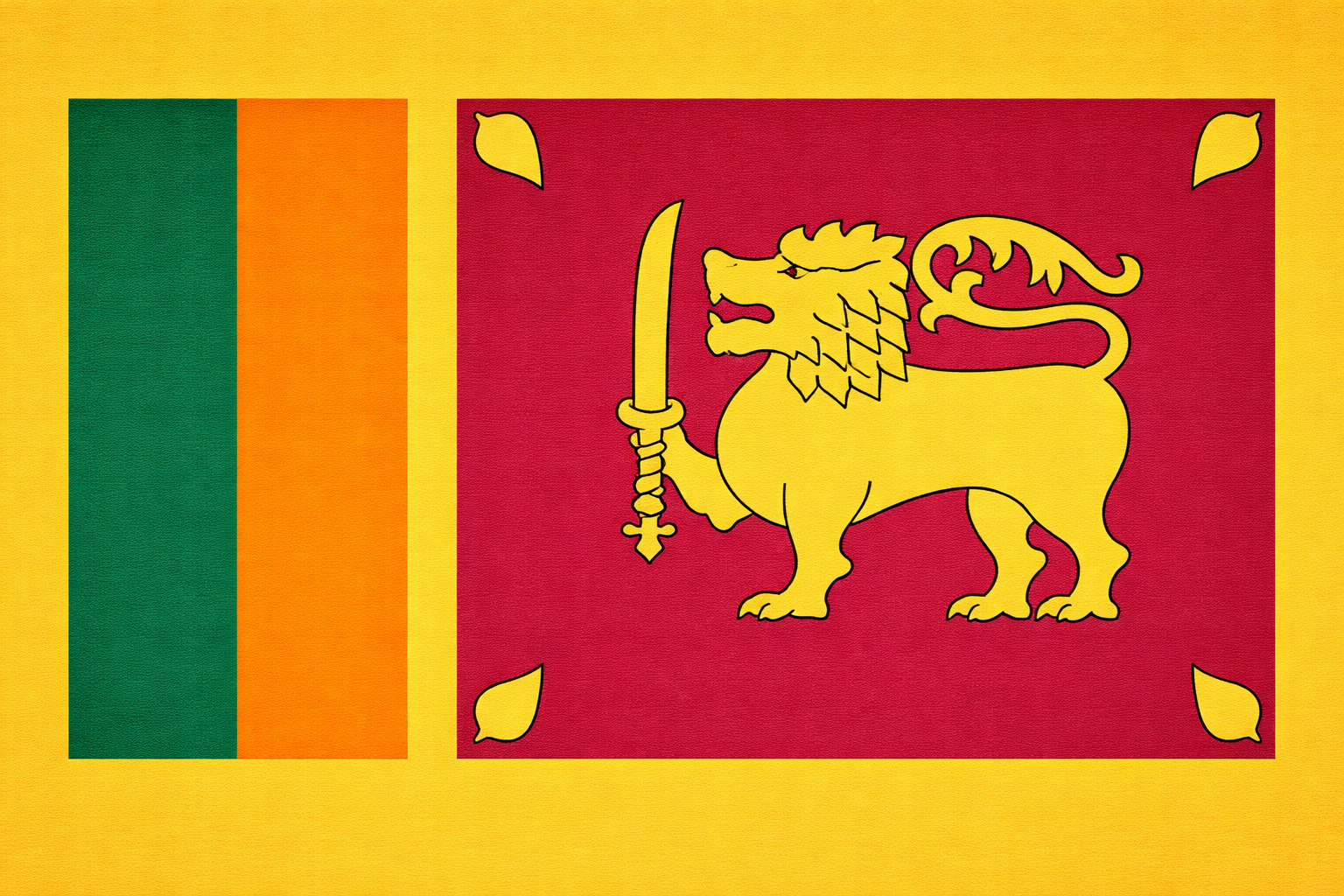 Flag of Sri Lanka
