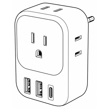 Universal travel adapter
